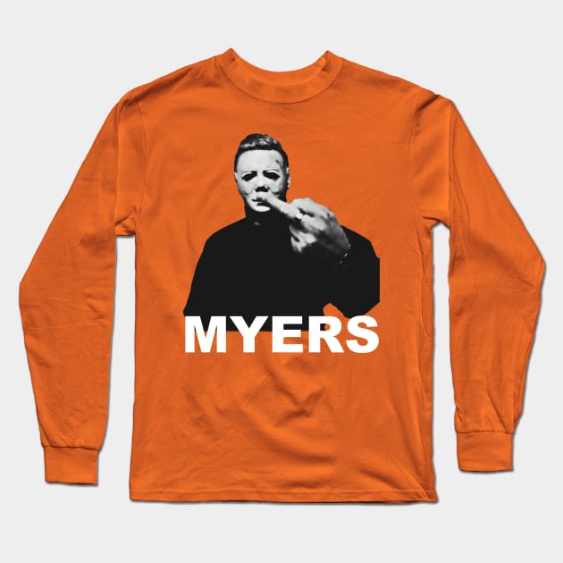 Michael Myers Long Sleeve T-Shirt by zombill